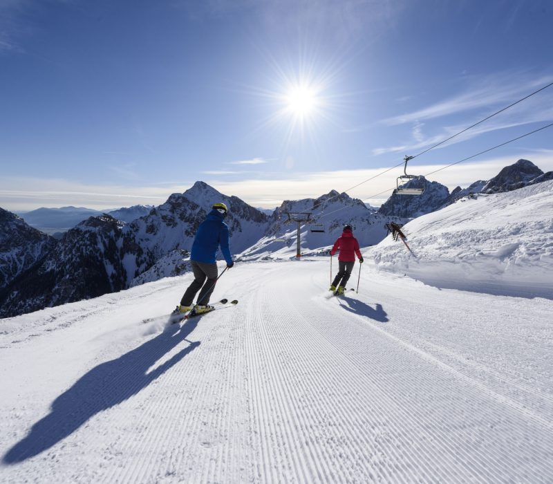 Skifahren im 'schönsten Hochtal Europas' - Tannheimer Tal